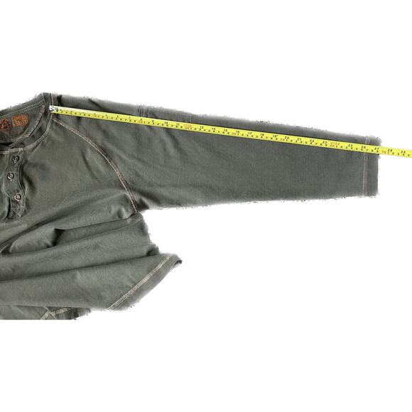 Justin Cat 2 Flame Resistant L/S Long Sleeve Green Large Shirt - Picture 9 of 9